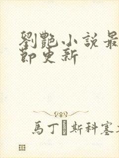 刘艳小说最新章节更新