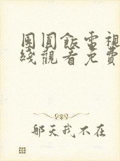 团圆饭电视剧在线观看免费策驰影院