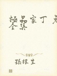 极品家丁 免费全集