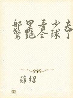 哪里看少夫人她惊艳全球了