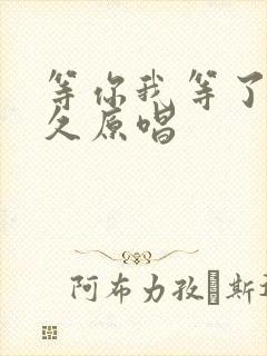 等你我等了那么久原唱