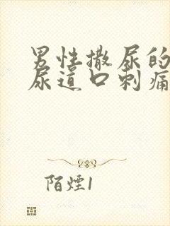 男性撒尿的时候尿道口刺痛封面