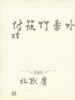 付筱竹番外篇txt