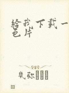 给我下载一个黄色片