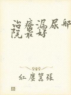 治疗漏尿哪个医院最好封面