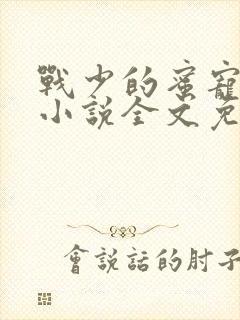 战少的蜜宠娇妻小说全文免费阅读