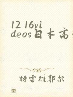 12 16videos日本高清