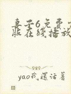 妻子6免费完整版在线播放电视剧