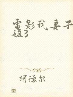 电影我妻子的姐姐3封面