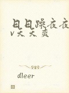 日日躁夜夜躁av天天爽