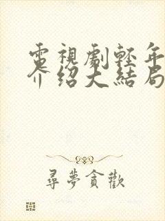 电视剧轻年剧情介绍大结局