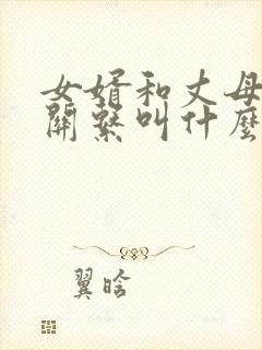 女婿和丈母娘的关系叫什么封面