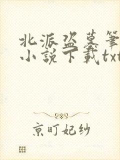 北派盗墓笔记 小说下载txt