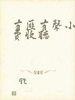 有匪有声小说免费收听封面