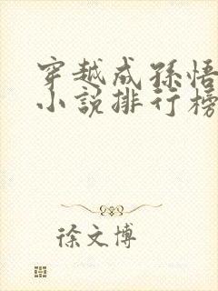 穿越成孙悟空的小说排行榜封面