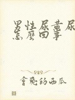 男性尿黄尿臭是怎么回事封面