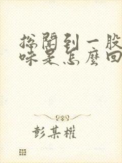 总闻到一股尿骚味是怎么回事