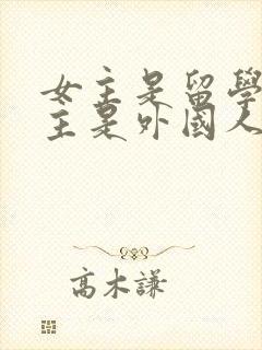 女主是留学生男主是外国人的小说