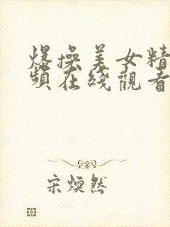 爆操美女精品视频在线观看