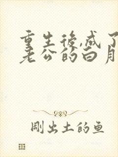 重生后,成了渣老公的白月光全文阅读