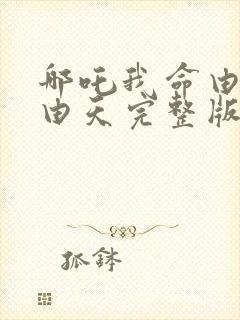 哪吒我命由我不由天完整版