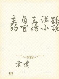 主角王洋孙雪晴的官场小说免费阅读