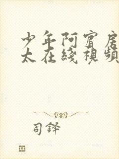 少年阿宾房东太太在线视频观看