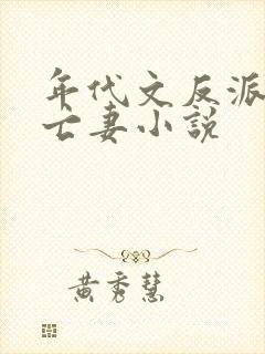 年代文反派的早亡妻小说