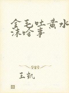 金毛吐黄水带泡沫啥事