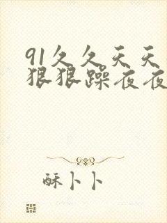 91久久天天躁狠狠躁夜夜封面