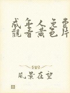 成年人免费在线观看黄色片封面