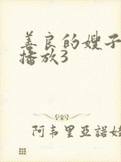 善良的嫂子在线播放3