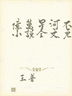 亿万星河不及你小说全文免费阅读封面