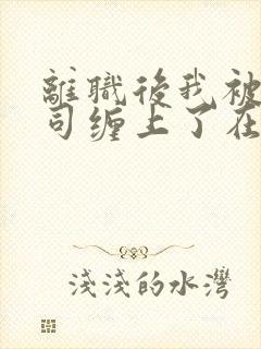 离职后我被前上司缠上了在线