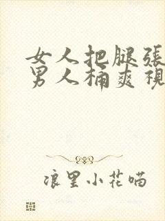 女人把腿张开让男人桶爽视频