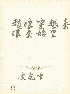 赵浪穿越秦朝赵浪秦始皇