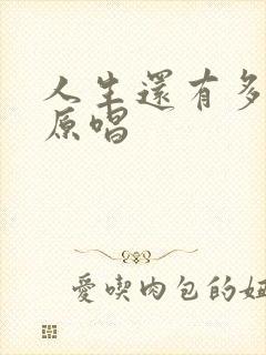 人生还有多少苦原唱