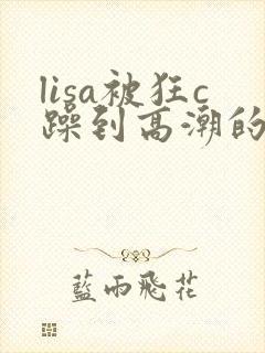 lisa被狂c躁到高潮的免费视频