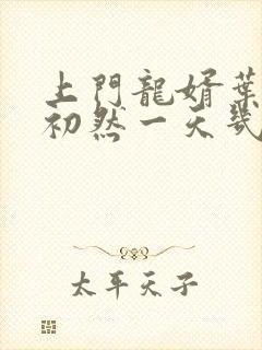 上门龙婿叶辰萧初然一天几集