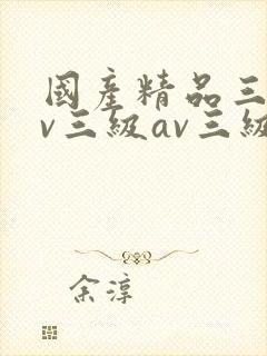 国产精品三级av三级av三级封面