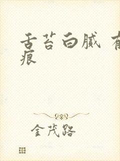 舌苔白腻 有齿痕