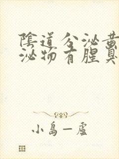 阴道分泌黄色分泌物有腥臭味