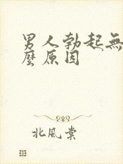 男人勃起无力什么原因