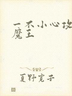 一不小心攻了大魔王