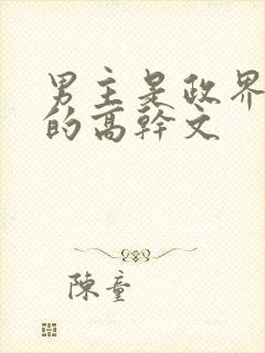 男主是政界大佬的高干文封面