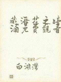 藏海花之暗潮汹涌免费观看