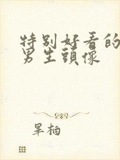 特别好看的背面男生头像封面