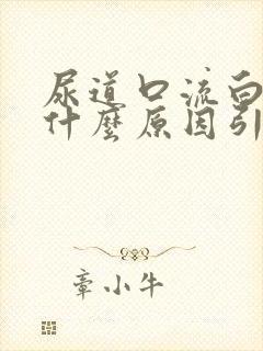 尿道口流白脓是什么原因引起的