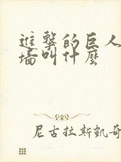 进击的巨人三道墙叫什么