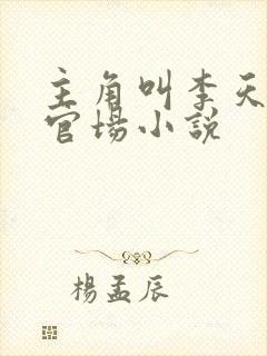 主角叫李天舒的官场小说